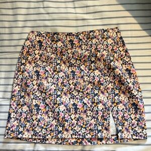Wild Fable Multicolor Floral Skirt